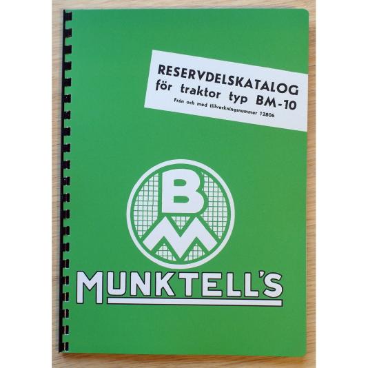 Reservdelskatalog Traktor BM-10