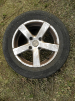 Alufälgar 15 tum, 4 st