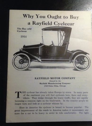 Rayfield Cyclecar 1914