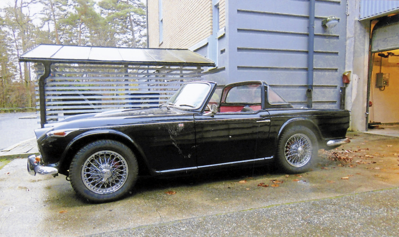 Triumph TR 4A IRS