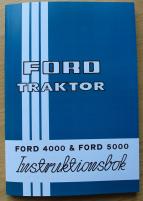 Instruktionsbok Ford Traktor Mod 4000 och 5000