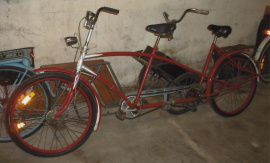 Tandemcykel 60-tal