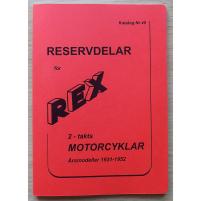 Reservdelskatalog till REX 2-takts MC 1931-1952