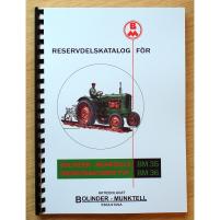 Reservdelskatalog BM 35 & BM 36. 1952-1957
