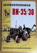 Instruktionsbok Volvo  BM-35/36