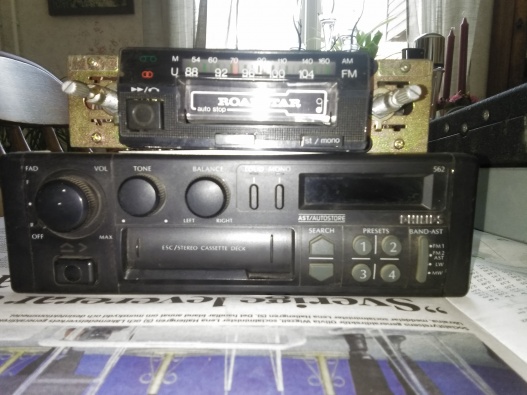 Äldre bilradioapparater
