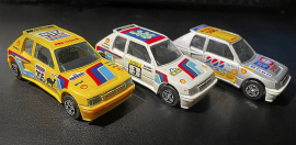 En unik samling Peugeot 205 T16 Grupp B!