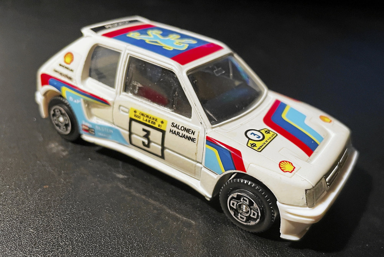 En unik samling Peugeot 205 T16 Grupp B!