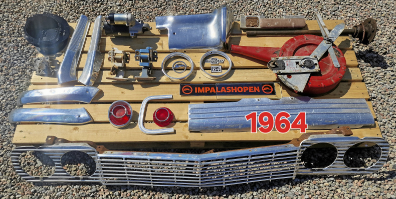 Impala 1964 Reservdelar