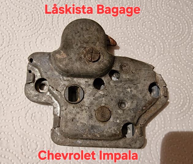Låskista bagage Impala 1963