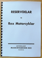 Reservdelskatalog REX Motorcyklar 1928-1937