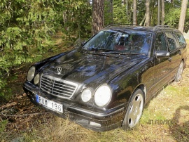 Mercedes E430 4MATIC Designo läderklädsel