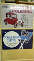 Plåtskyltar